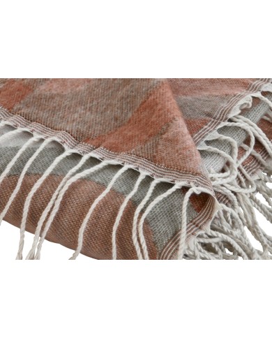 Coperta Home ESPRIT Rosa Acrilico 130 x 170 cm Coperta Home ESPRIT Rosa Acrilico 130 x 170 cm