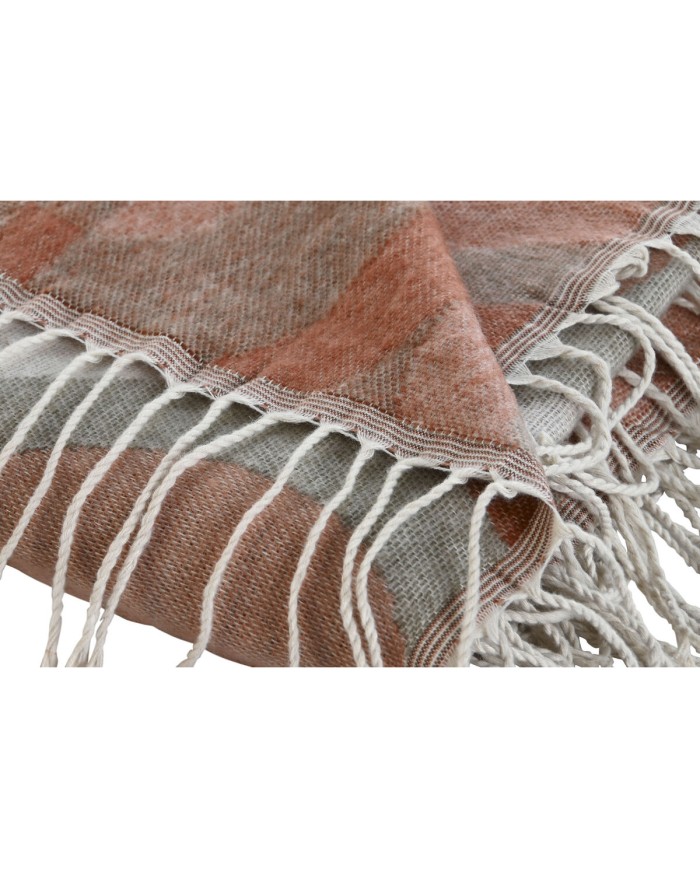 Coperta Home ESPRIT Rosa Acrilico 130 x 170 cm Coperta Home ESPRIT Rosa Acrilico 130 x 170 cm