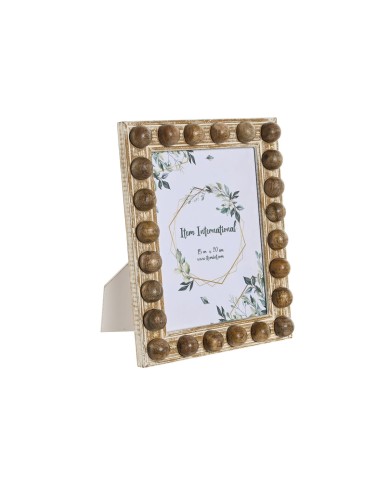 Cornice Portafoto Home ESPRIT Bianco Marrone Cristallo Legno di mango 21 x 3 x 26 cm Cornice Portafoto Home ESPRIT Bianco Marrone Cristallo Legno di mango 21 x 3 x 26 cm