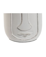Vaso Home ESPRIT Bianco Legno di mango Moderno Viso 15 x 15 x 45 cm Vaso Home ESPRIT Bianco Legno di mango Moderno Viso 15 x 15 x 45 cm