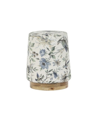 Poggiapiedi Home ESPRIT Legno di mango 40 x 40 x 48 cm Poggiapiedi Home ESPRIT Legno di mango 40 x 40 x 48 cm