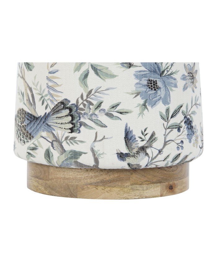 Poggiapiedi Home ESPRIT Legno di mango 40 x 40 x 48 cm