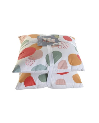 Set di cuscini Home ESPRIT Tropicale 45 x 8 x 45 cm (2 Unità)