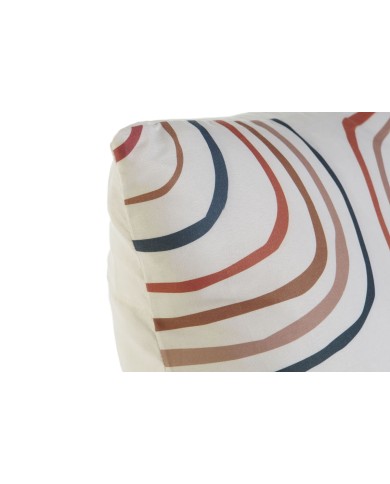 Set di cuscini Home ESPRIT Arcobaleno 45 x 5 x 45 cm (2 Unità)