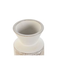 Vaso Home ESPRIT Bianco Naturale Legno di mango Coloniale 15 x 15 x 22,5 cm Vaso Home ESPRIT Bianco Naturale Legno di mango Coloniale 15 x 15 x 22,5 cm