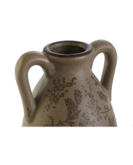 Vaso Home ESPRIT Marrone Verde Gres Foglia della pianta 13 x 13 x 35 cm Vaso Home ESPRIT Marrone Verde Gres Foglia della pianta 13 x 13 x 35 cm