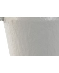 Vaso Home ESPRIT Bianco Metallo 33,5 x 20 x 36 cm Vaso Home ESPRIT Bianco Metallo 33,5 x 20 x 36 cm