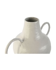 Vaso Home ESPRIT Bianco Metallo 33,5 x 20 x 36 cm Vaso Home ESPRIT Bianco Metallo 33,5 x 20 x 36 cm