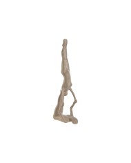 Statua Decorativa Home ESPRIT Beige Yoga 29,5 x 8 x 28 cm