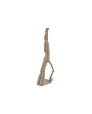 Statua Decorativa Home ESPRIT Beige Yoga 29,5 x 8 x 28 cm