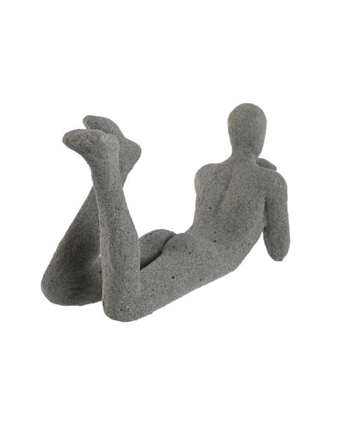 Statua Decorativa Home ESPRIT Grigio 39 x 13,5 x 20,8 cm