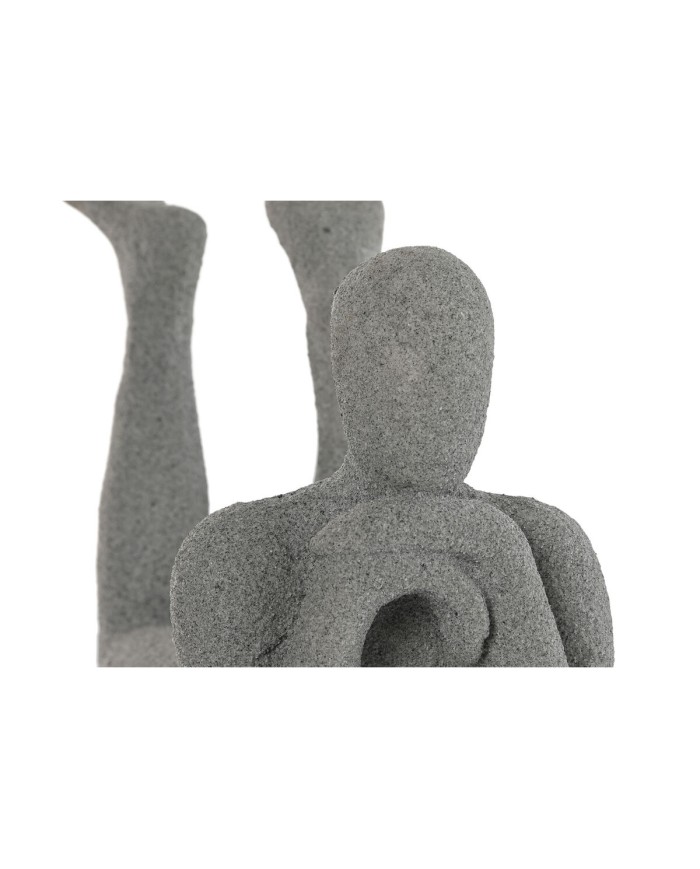 Statua Decorativa Home ESPRIT Grigio 39 x 13,5 x 20,8 cm