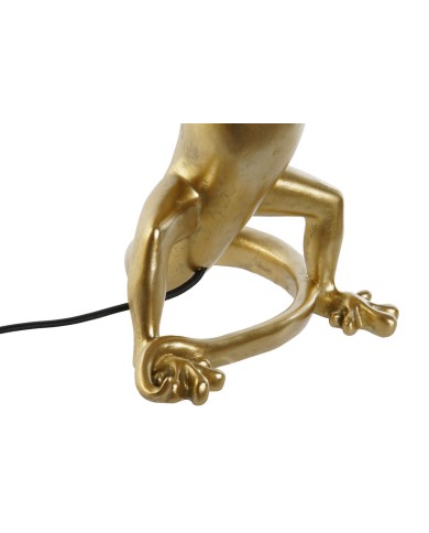 Lampada da tavolo Home ESPRIT Nero Dorato Resina 50 W 220 V 31 x 28 x 50 cm (2 Unità)