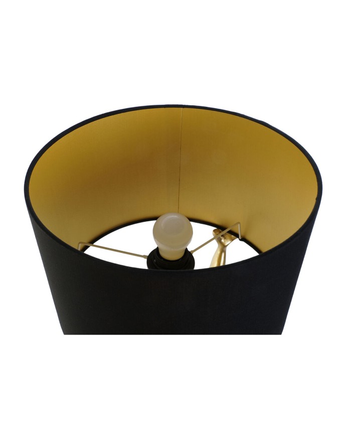 Lampada da tavolo Home ESPRIT Nero Dorato Resina 50 W 220 V 31 x 28 x 50 cm (2 Unità) Lampada da tavolo Home ESPRIT Nero Dorato Resina 50 W 220 V 31 x 28 x 50 cm (2 Unità)