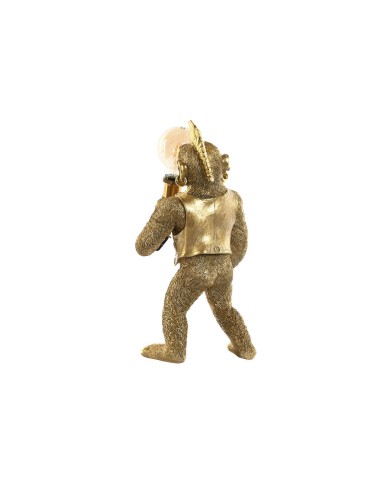 Lampada da tavolo Home ESPRIT Dorato Resina 50 W 220 V 25 x 24 x 48 cm (2 Unità)