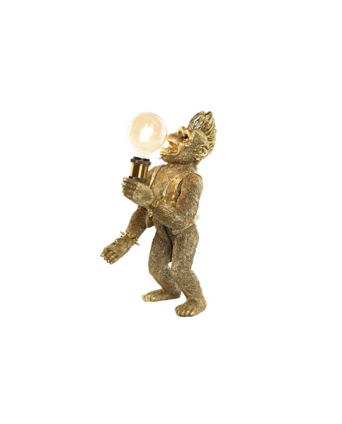 Lampada da tavolo Home ESPRIT Dorato Resina 50 W 220 V 25 x 24 x 48 cm (2 Unità) Lampada da tavolo Home ESPRIT Dorato Resina 50 W 220 V 25 x 24 x 48 cm (2 Unità)