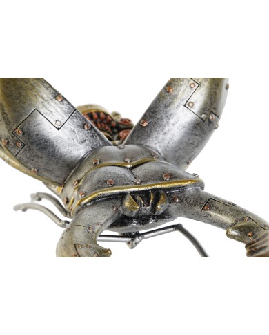 Statua Decorativa Home ESPRIT Grigio Multicolore Coleotteri 22 x 14 x 11 cm Statua Decorativa Home ESPRIT Grigio Multicolore Coleotteri 22 x 14 x 11 cm