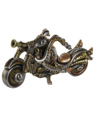 Statua Decorativa Home ESPRIT Grigio Multicolore Pesce 31,5 x 9 x 22 cm