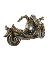 Statua Decorativa Home ESPRIT Grigio Multicolore Moto 30 x 11 x 14 cm Statua Decorativa Home ESPRIT Grigio Multicolore Moto 30 x 11 x 14 cm