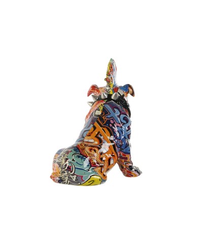 Statua Decorativa Home ESPRIT Multicolore Cane 17 x 25 x 27 cm Statua Decorativa Home ESPRIT Multicolore Cane 17 x 25 x 27 cm