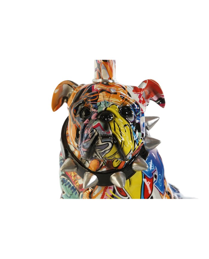 Statua Decorativa Home ESPRIT Multicolore Cane 17 x 25 x 27 cm