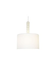 Lampadario Home ESPRIT Bianco Ferro 40 x 40 x 50 cm Lampadario Home ESPRIT Bianco Ferro 40 x 40 x 50 cm