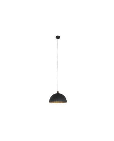 Lampadario Home ESPRIT Nero Dorato Metallo 50 W 35 x 35 x 18 cm Lampadario Home ESPRIT Nero Dorato Metallo 50 W 35 x 35 x 18 cm