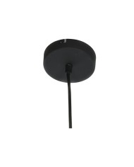 Lampadario Home ESPRIT Nero Dorato Metallo 50 W 35 x 35 x 18 cm Lampadario Home ESPRIT Nero Dorato Metallo 50 W 35 x 35 x 18 cm