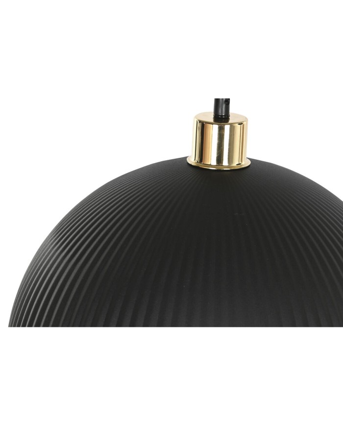 Lampadario Home ESPRIT Nero Dorato Metallo 50 W 35 x 35 x 18 cm Lampadario Home ESPRIT Nero Dorato Metallo 50 W 35 x 35 x 18 cm