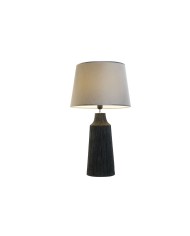 Lampada da tavolo Home ESPRIT Nero Grigio Resina 50 W 220 V 40 x 40 x 70 cm (2 Unità) Lampada da tavolo Home ESPRIT Nero Grigio Resina 50 W 220 V 40 x 40 x 70 cm (2 Unità)