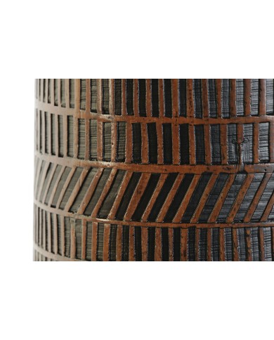 Vaso Home ESPRIT Marrone Nero Resina Coloniale 20 x 20 x 48 cm Vaso Home ESPRIT Marrone Nero Resina Coloniale 20 x 20 x 48 cm