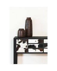 Vaso Home ESPRIT Marrone Nero Resina Coloniale 20 x 20 x 48 cm Vaso Home ESPRIT Marrone Nero Resina Coloniale 20 x 20 x 48 cm