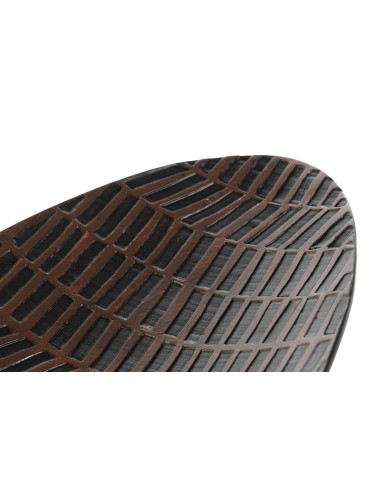 Centrotavola Home ESPRIT Marrone Nero Coloniale 48 x 16 x 5 cm