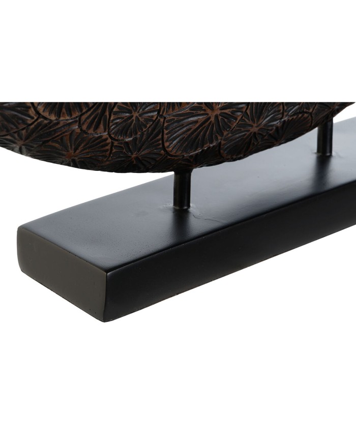Statua Decorativa Home ESPRIT Marrone Nero Coloniale 66 x 8 x 23 cm