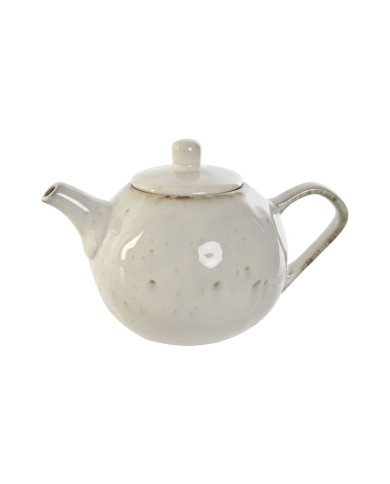 Teiera Home ESPRIT Bianco Gres 850 ml Teiera Home ESPRIT Bianco Gres 850 ml