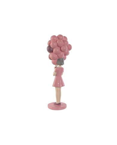 Statua Decorativa Home ESPRIT Rosa Malva chica 11 x 11,7 x 32 cm Statua Decorativa Home ESPRIT Rosa Malva chica 11 x 11,7 x 32 cm