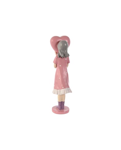 Statua Decorativa Home ESPRIT Rosa Malva chica 10 x 8,5 x 31 cm Statua Decorativa Home ESPRIT Rosa Malva chica 10 x 8,5 x 31 cm