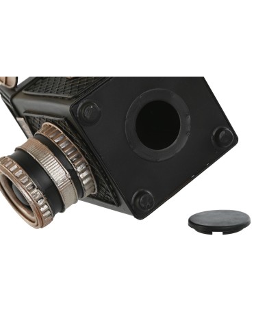 Statua Decorativa Home ESPRIT Nero Argentato Fotocamera Vintage 26 x 16 x 24 cm Statua Decorativa Home ESPRIT Nero Argentato Fotocamera Vintage 26 x 16 x 24 cm