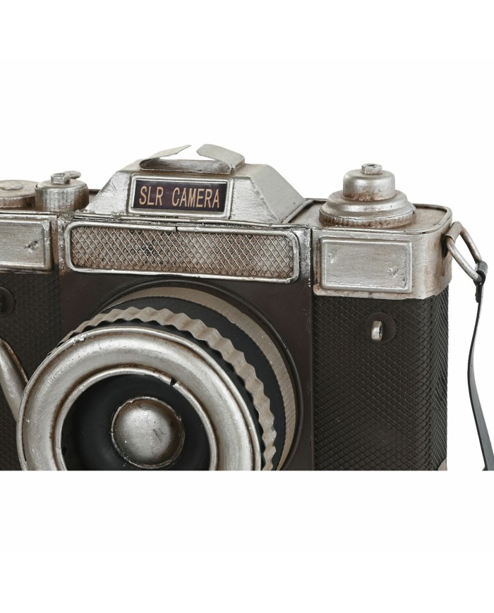 Statua Decorativa Home ESPRIT Marrone Argentato Fotocamera Vintage 23 x 12 x 15 cm Statua Decorativa Home ESPRIT Marrone Argentato Fotocamera Vintage 23 x 12 x 15 cm
