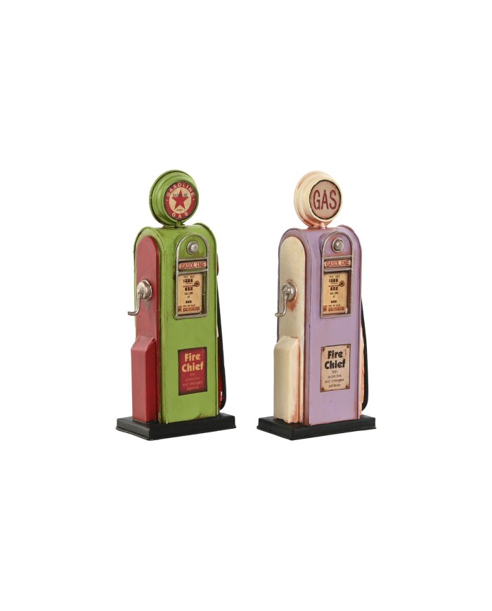 Statua Decorativa Home ESPRIT Magenta Pistacchio Vintage gasolinera 7 x 4 x 17 cm (2 Unità) Statua Decorativa Home ESPRIT Magenta Pistacchio Vintage gasolinera 7 x 4 x 17 cm (2 Unità)