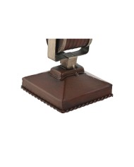 Statua Decorativa Home ESPRIT Marrone Argentato Vintage 10 x 10 x 24 cm Statua Decorativa Home ESPRIT Marrone Argentato Vintage 10 x 10 x 24 cm