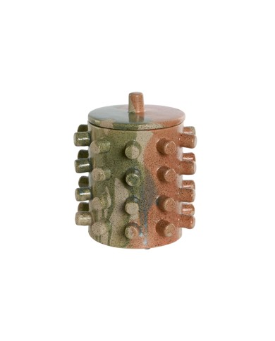 Vaso Home ESPRIT Gres Moderno 16 x 16 x 19 cm Vaso Home ESPRIT Gres Moderno 16 x 16 x 19 cm