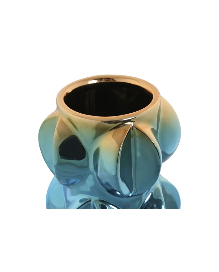 Vaso Home ESPRIT Multicolore Gres Moderno 12 x 12 x 24 cm (2 Unità) Vaso Home ESPRIT Multicolore Gres Moderno 12 x 12 x 24 cm (2 Unità)