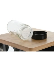 Portaspezie in Bambù Home ESPRIT 20 x 20 x 28 cm