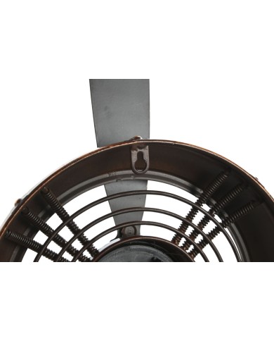 Orologio da Parete Home ESPRIT Rame PVC Metallo Eliche 75,5 x 8 x 75 cm