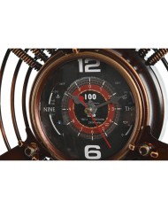Orologio da Parete Home ESPRIT Rame PVC Metallo Eliche 75,5 x 8 x 75 cm