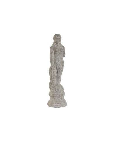 Statua Decorativa Home ESPRIT Grigio Donna Romantico Finitura invecchiata 17 x 17 x 61 cm Statua Decorativa Home ESPRIT Grigio Donna Romantico Finitura invecchiata 17 x 17 x 61 cm