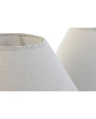 Paralume Home ESPRIT Lino Metallo 45 x 45 x 21 cm (2 Unità) Paralume Home ESPRIT Lino Metallo 45 x 45 x 21 cm (2 Unità)