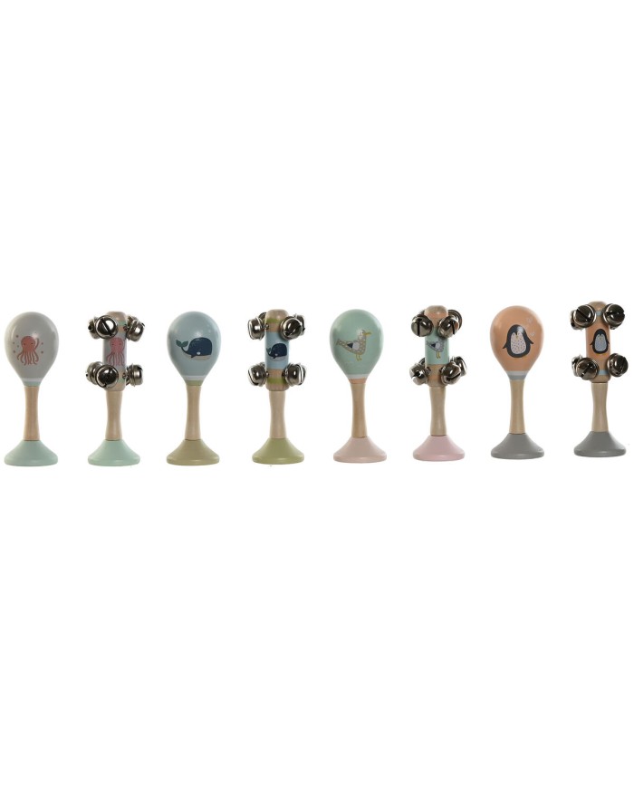 Giocattolo Musicale Home ESPRIT Legno 11,5 x 2 x 15,5 cm Maracas (4 Unità) Giocattolo Musicale Home ESPRIT Legno 11,5 x 2 x 15,5 cm Maracas (4 Unità)