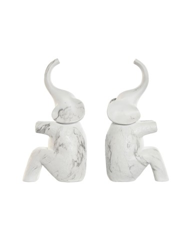 Fermalibri Home ESPRIT Resina Elefante 14,5 x 9 x 29,5 cm Fermalibri Home ESPRIT Resina Elefante 14,5 x 9 x 29,5 cm